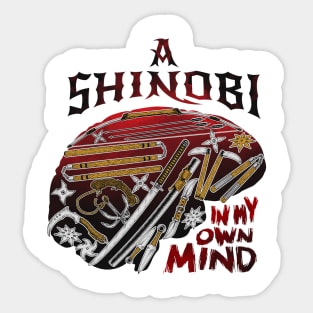 Shinobi Minded Sticker